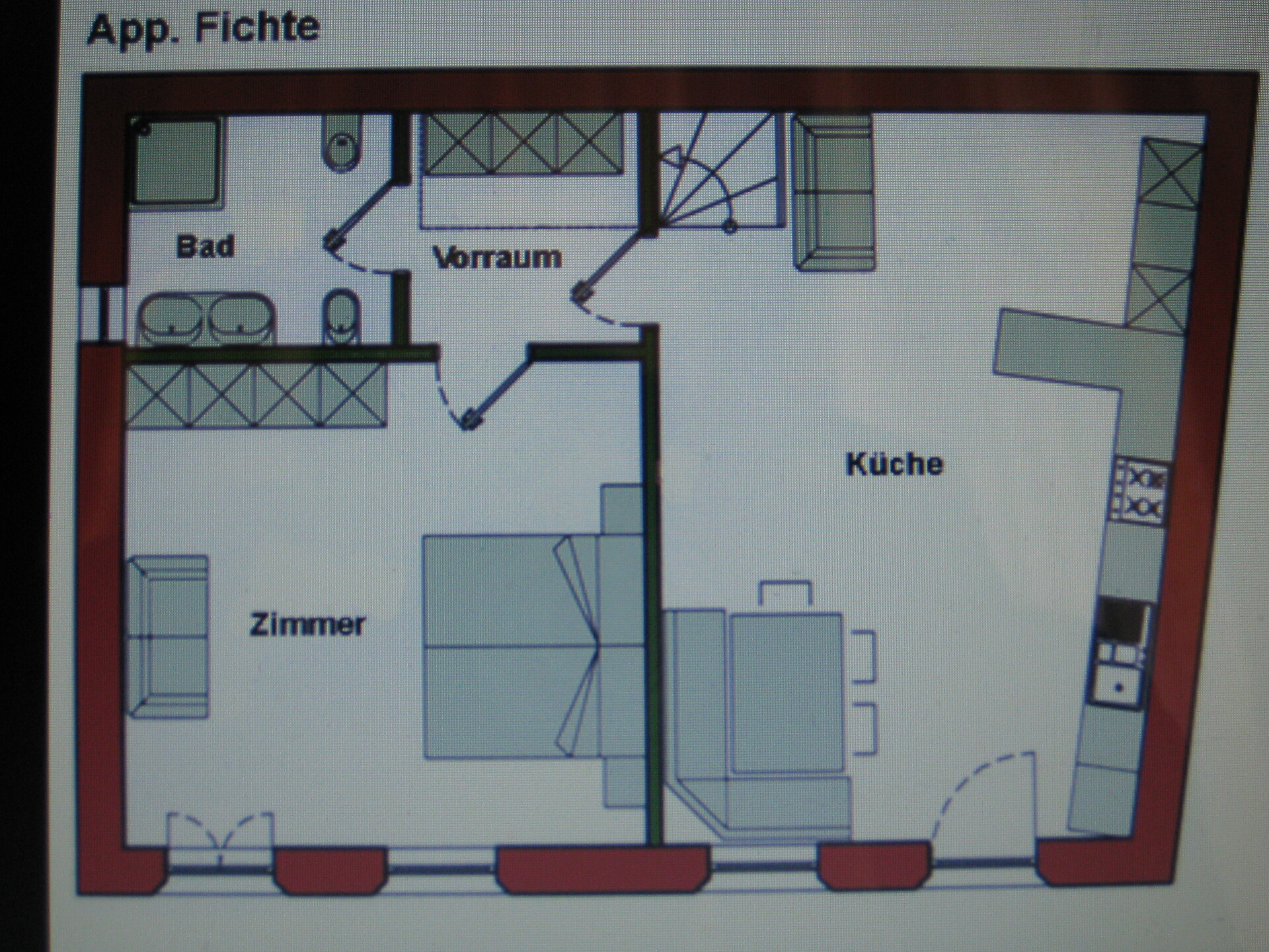 Apartement "fichte"