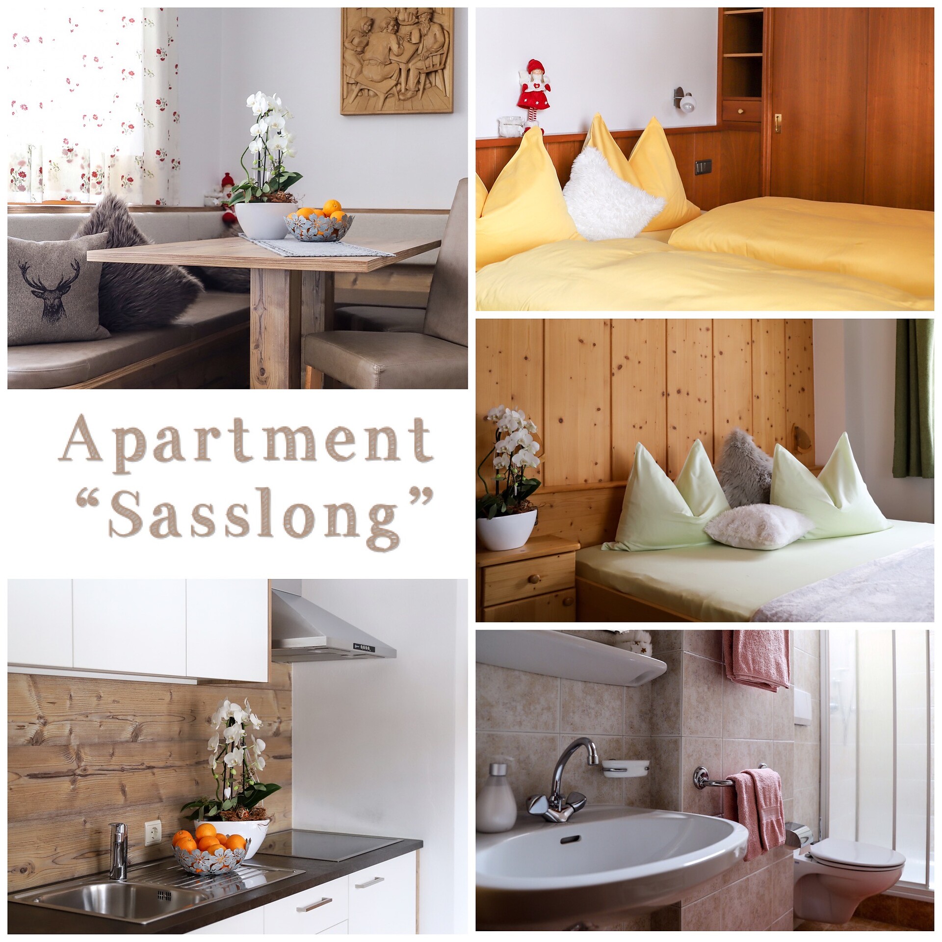 Apartment "Sasslong" für 4 Personen