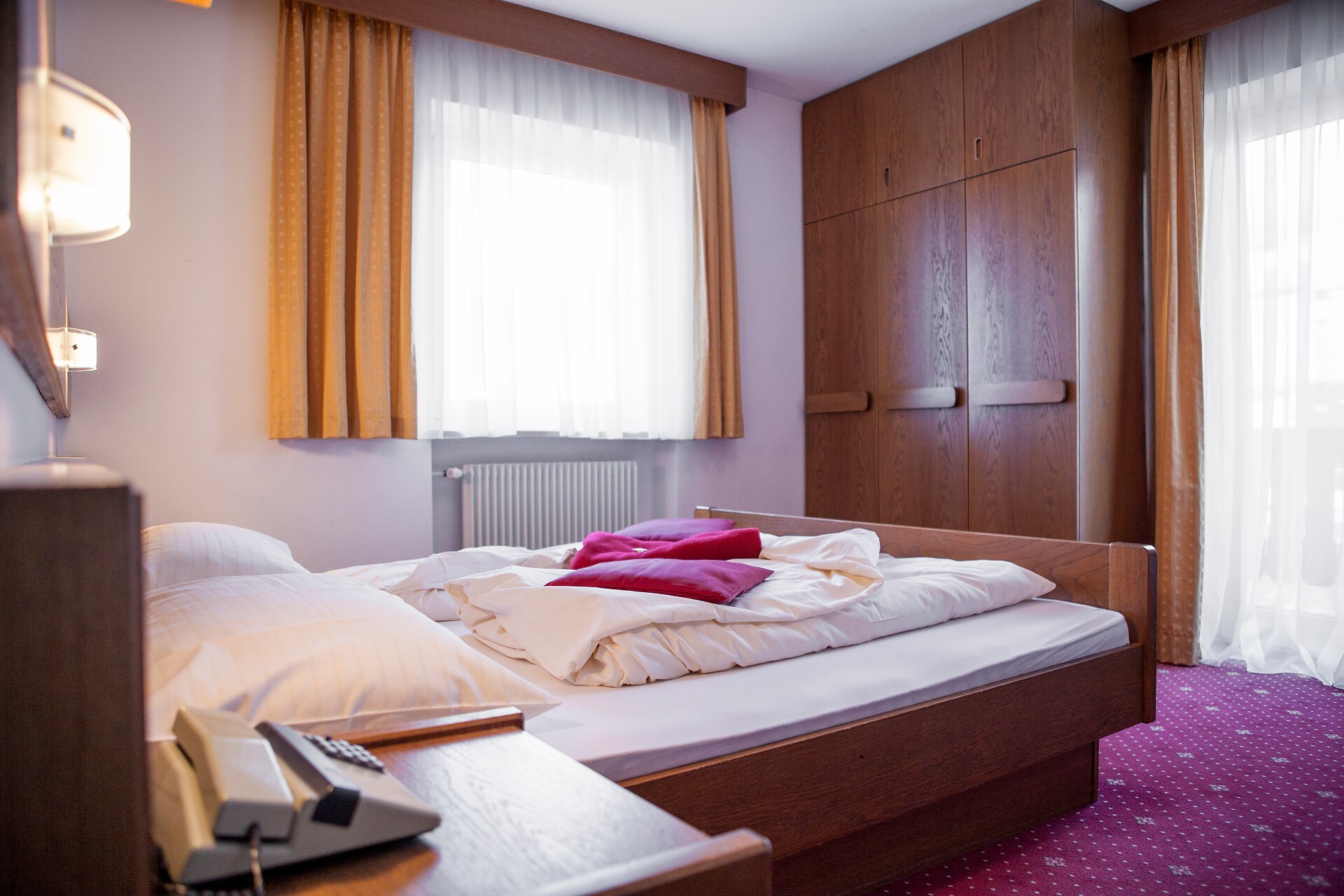 Twin-bed room