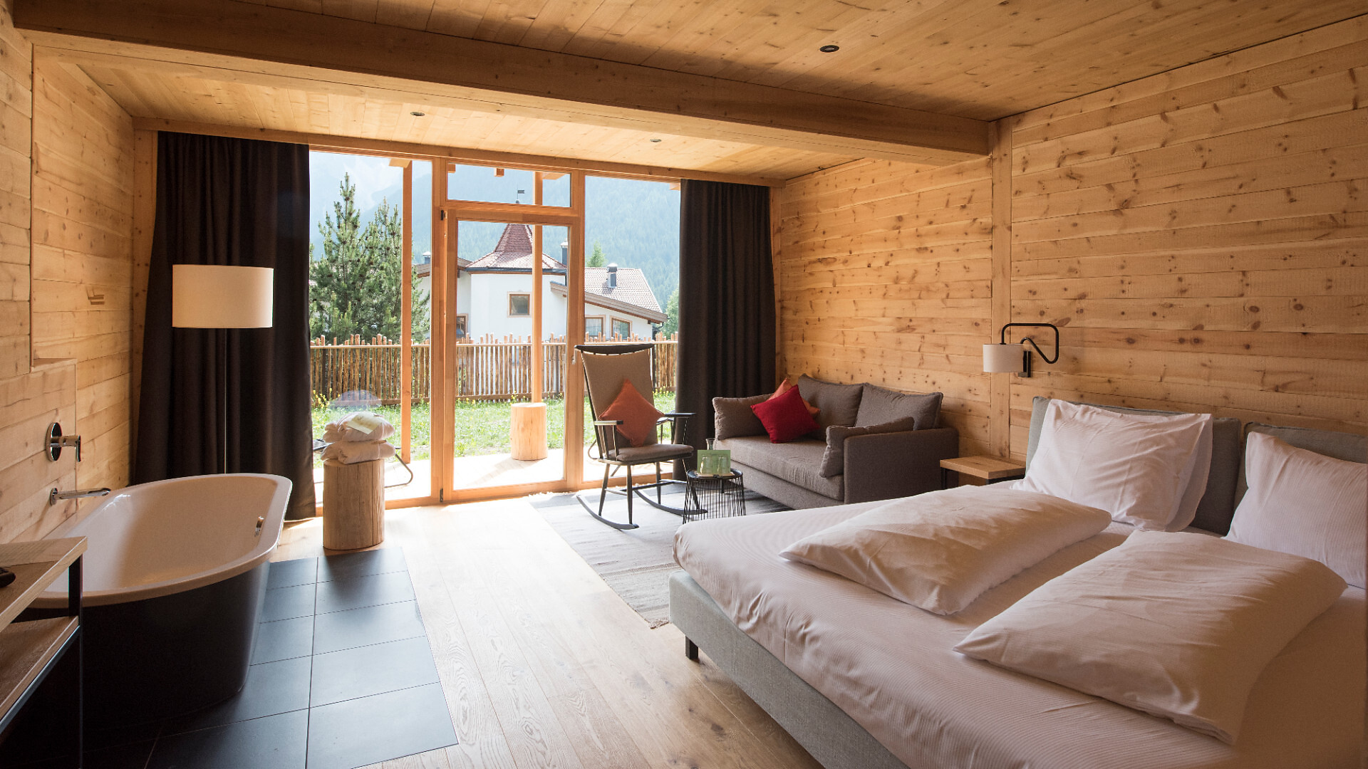 Zirbenchalet romantisch 35m² im Erdgeschoss