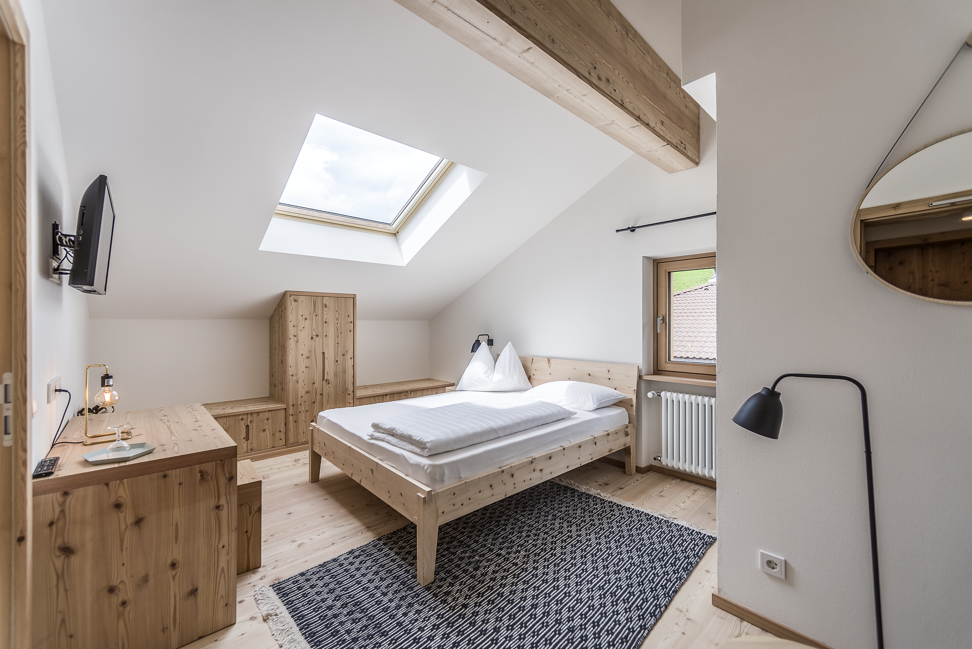 Zimmer mit französischen Bett