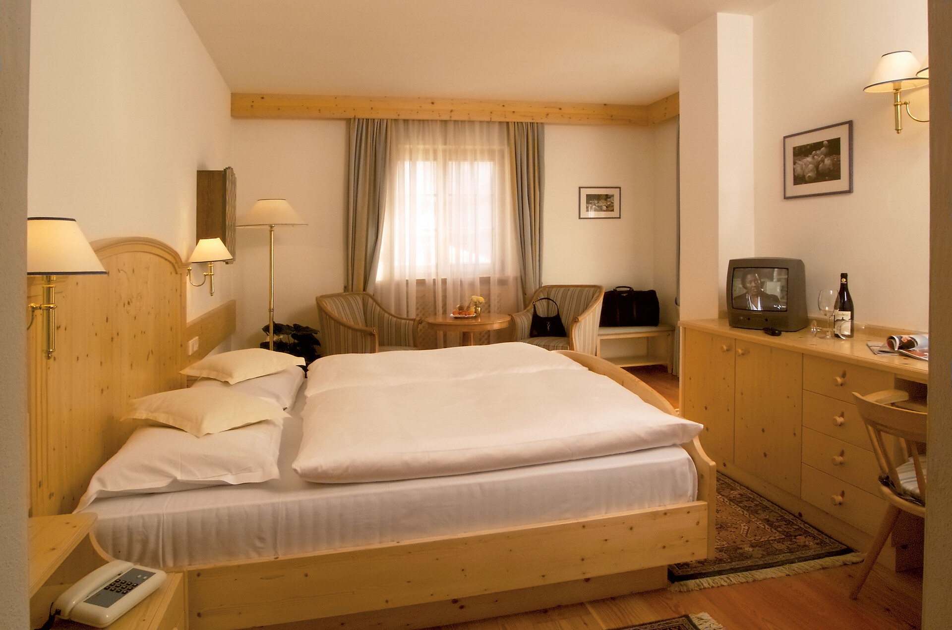 Doppelzimmer Classic Südseite mit Terrasse