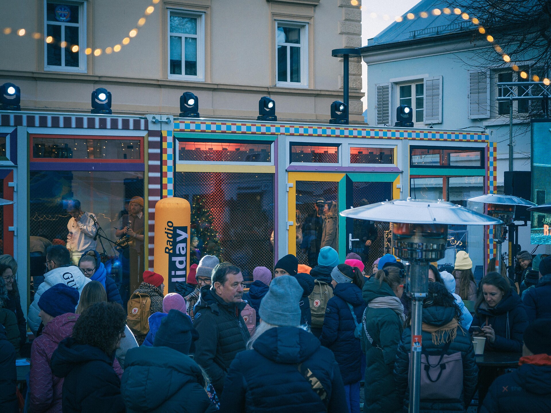 Christmas Radio at the Christmas Market Bruneck