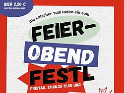 After-work party of the Latscher Tuifl