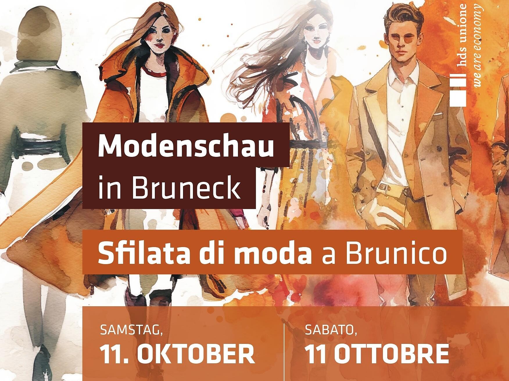 Fashion show in Bruneck