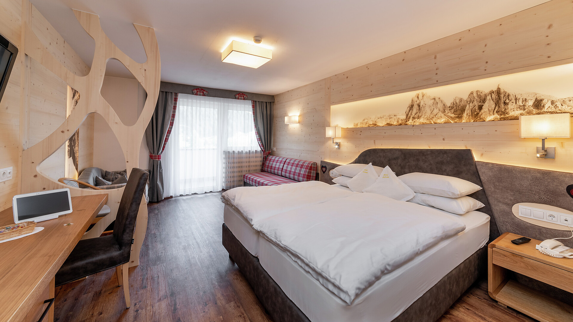 Dolomiti Komfortzimmer mit Südbalkon