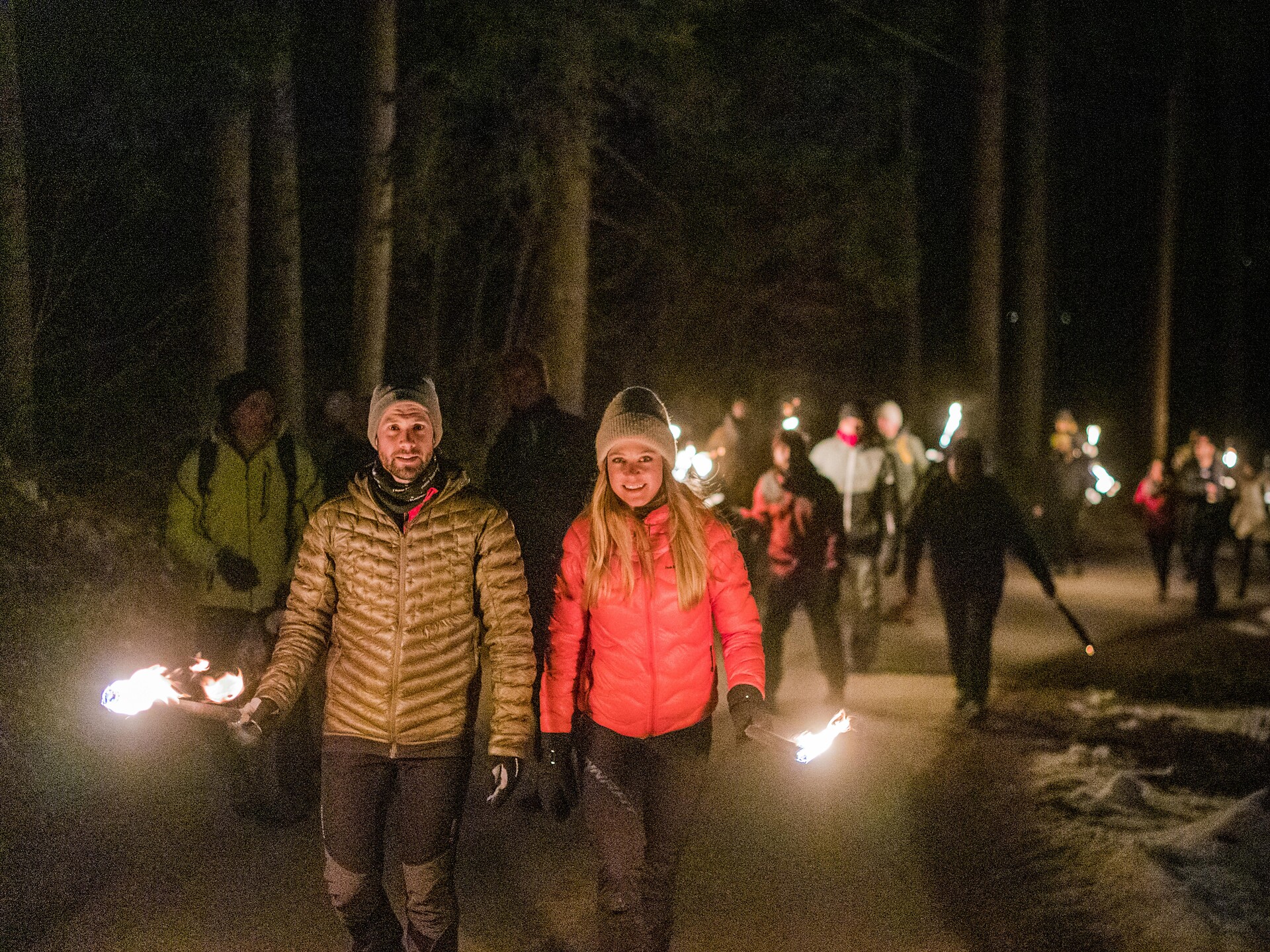 Fiaccolata a Riscone