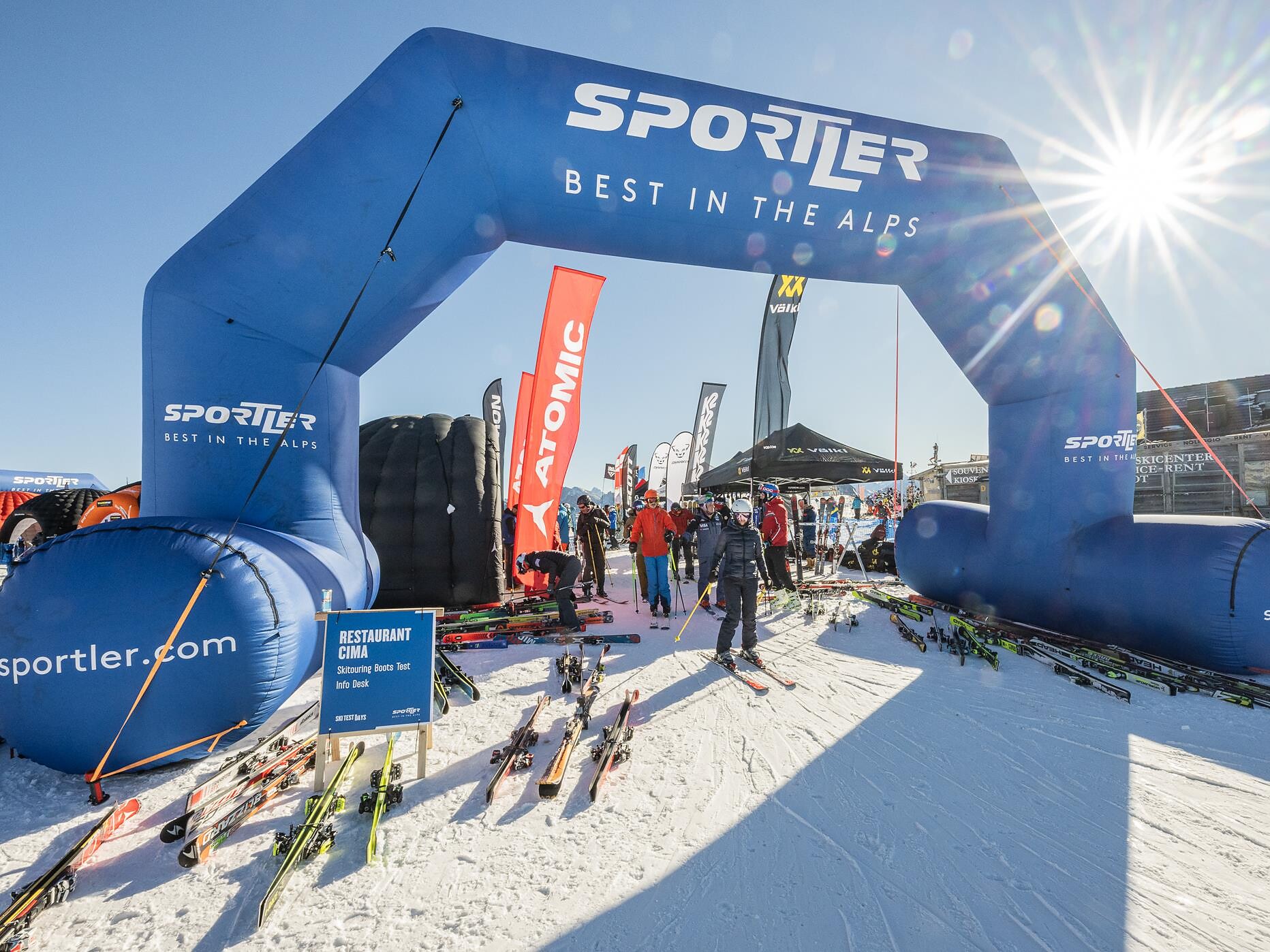 Sportler Ski Test Days