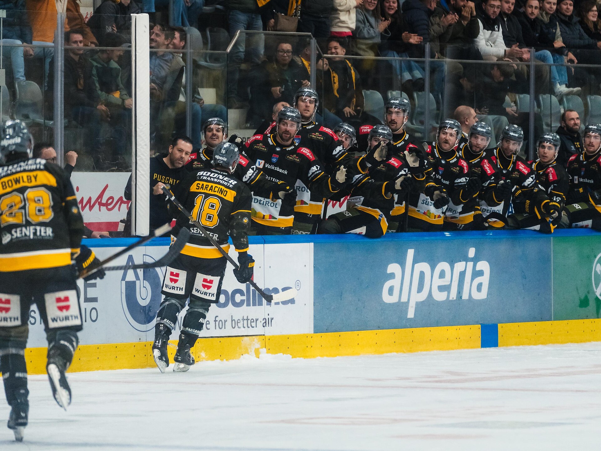 Partita di hockey: HC Falkensteiner Pustertal - Olimpija Ljubljana