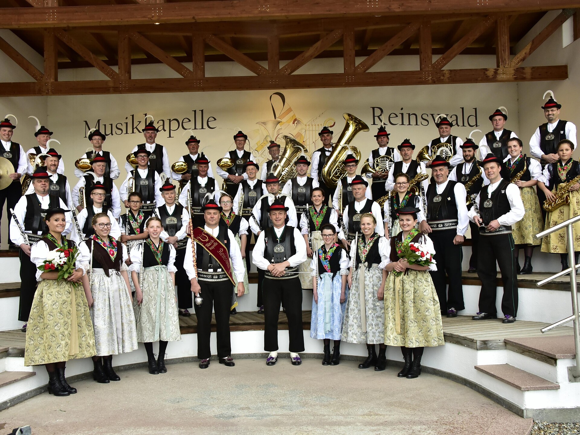 Konzert der Musikkapelle Reinswald Wolkenstein 1 suedtirol.info