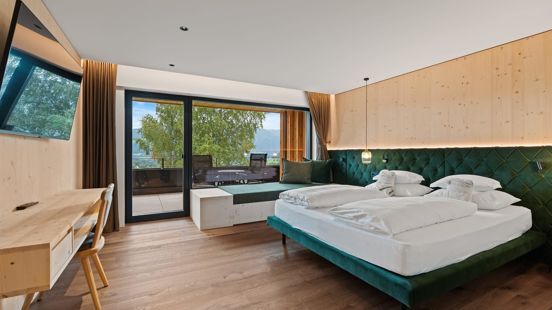 Doppelzimmer Deluxe Talblick