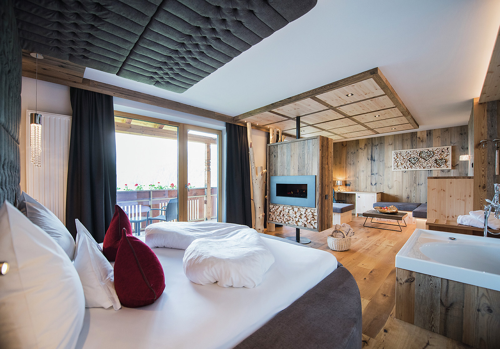 Romantik Suite mit Panoramablick
