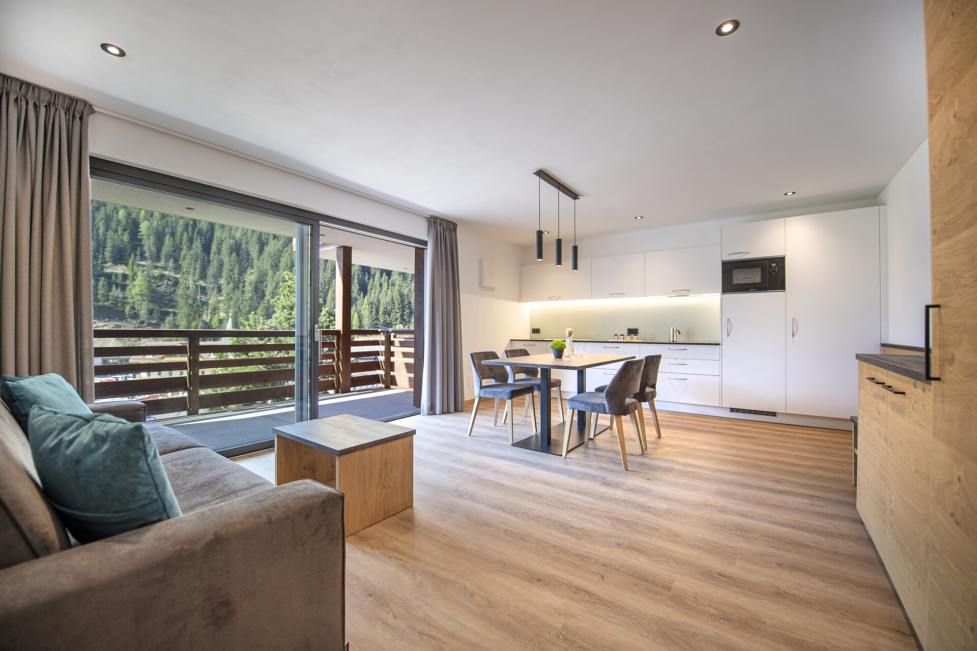 Two-Bedroom Apartment with balcony
