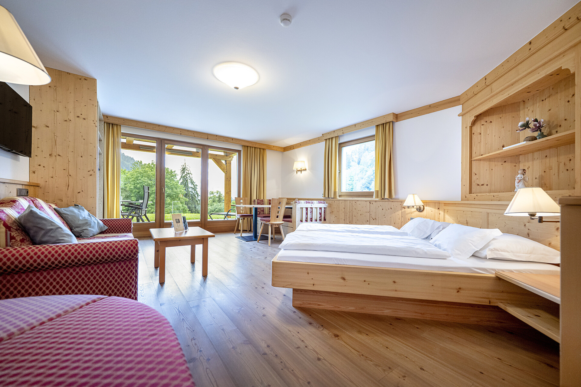 Open-Space-Ferienwohnung mit Garten
