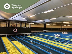 Vinschger Apfeltage: Tag der offenen Tür in der Obstgenossenschaft Juval