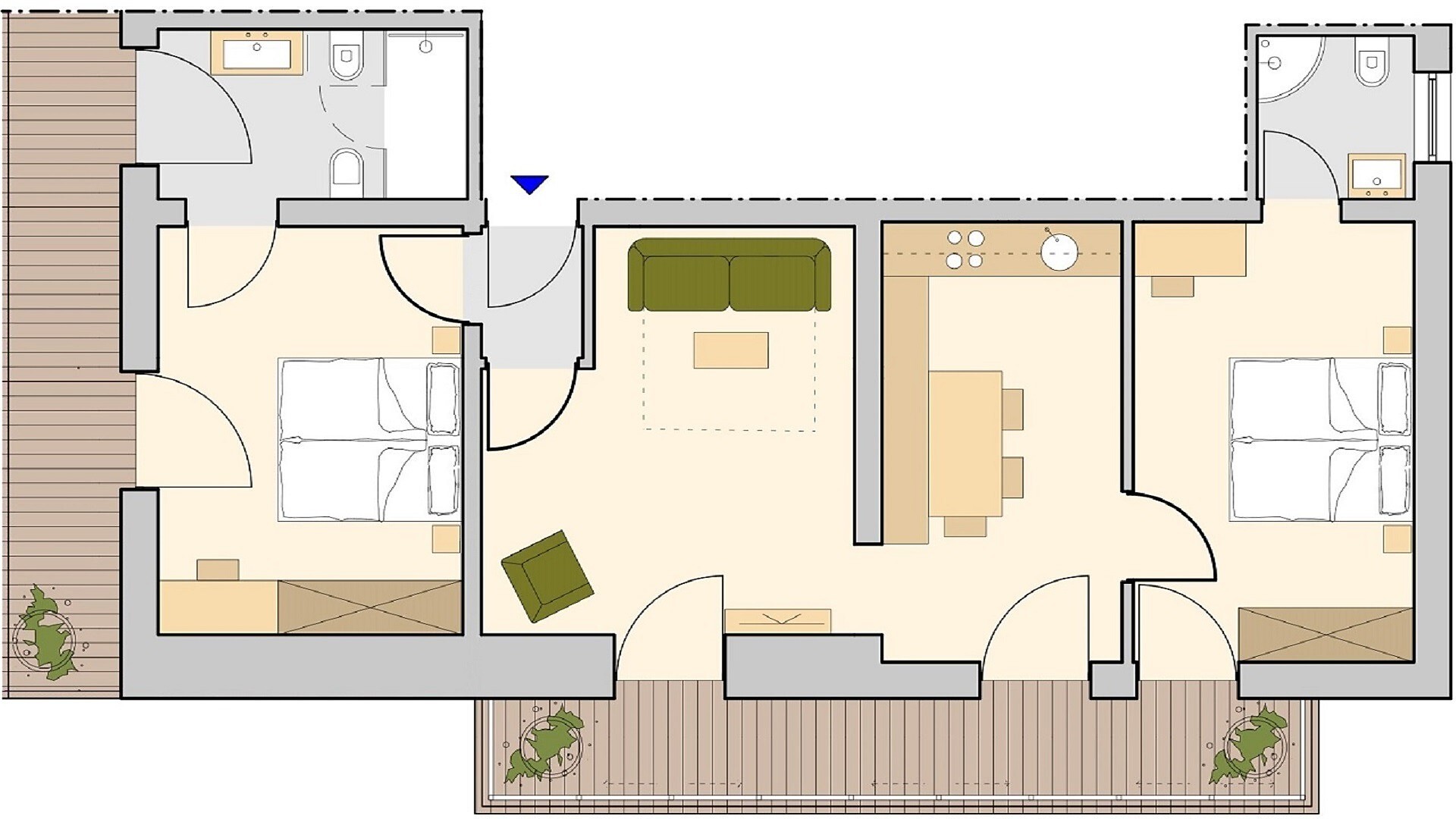 Holiday flat Meransen