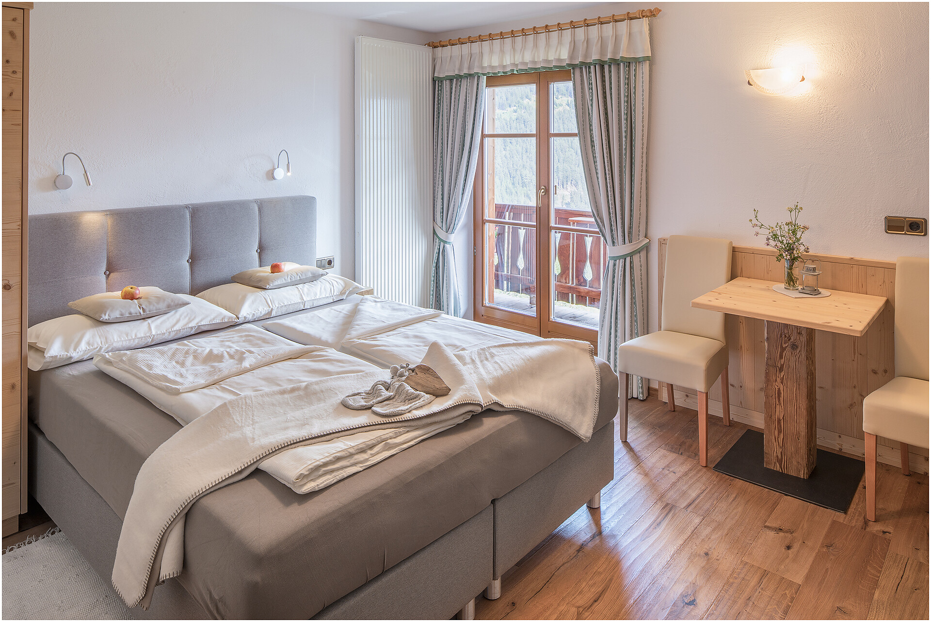 double room with balcony