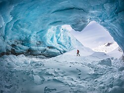 Wintererlebnis - die Gletscherwelt mit Schneeschuhen erkunden