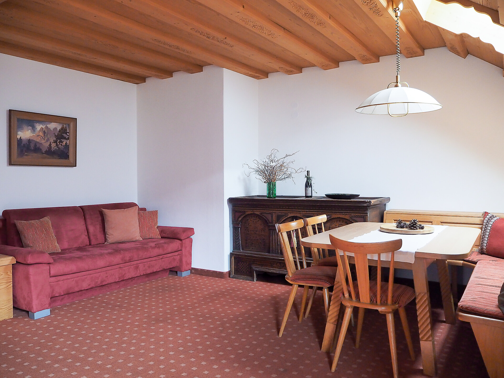 Appartamento con 3 camere, 3 bagni, balcone