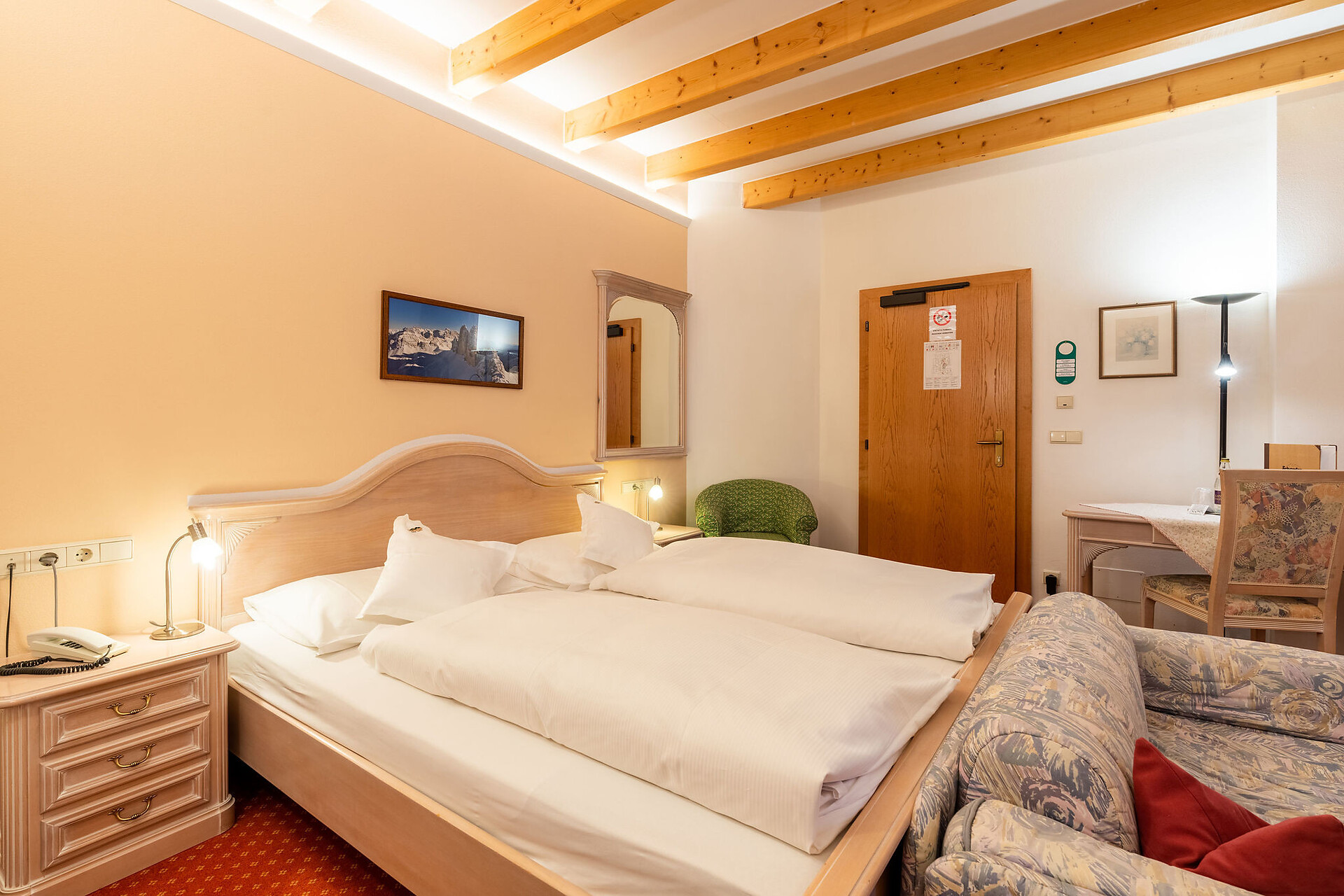 Economyzimmer mit Nordbalkon