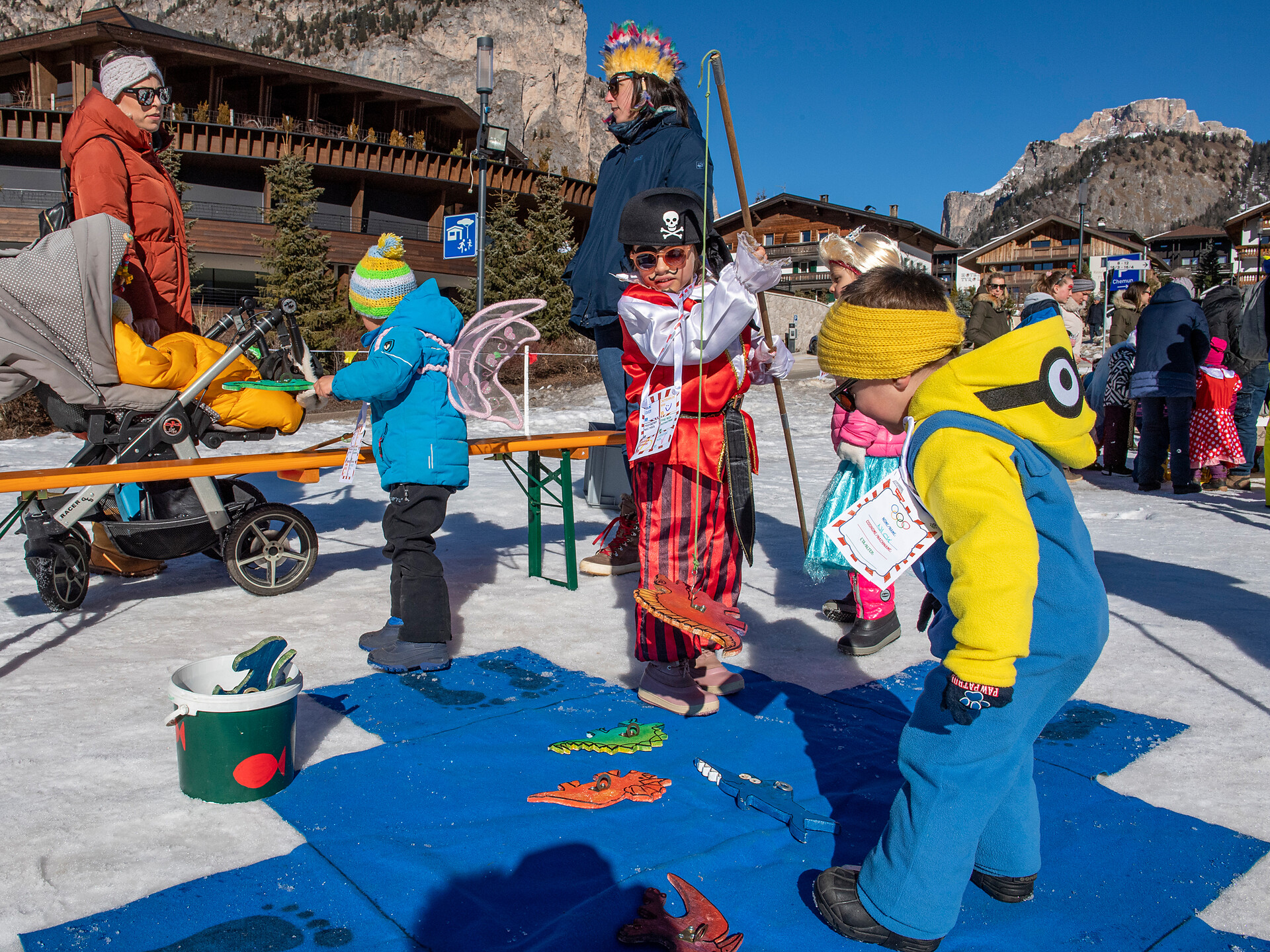 Carnival-Olympic Games for Kids - Dolomites Region Val Gardena - #3 - suedtirol.info