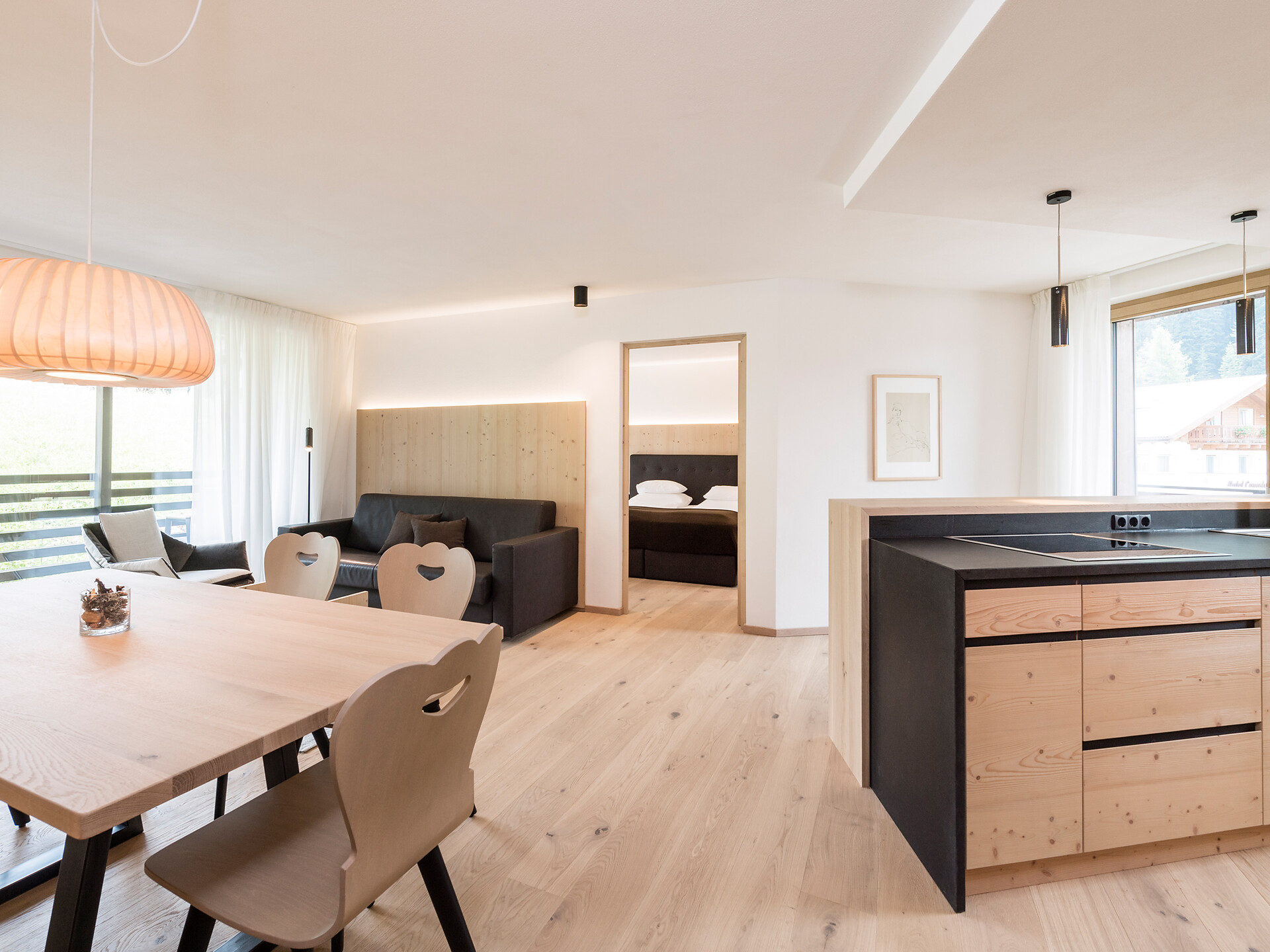 Three Room Apartment Alpin