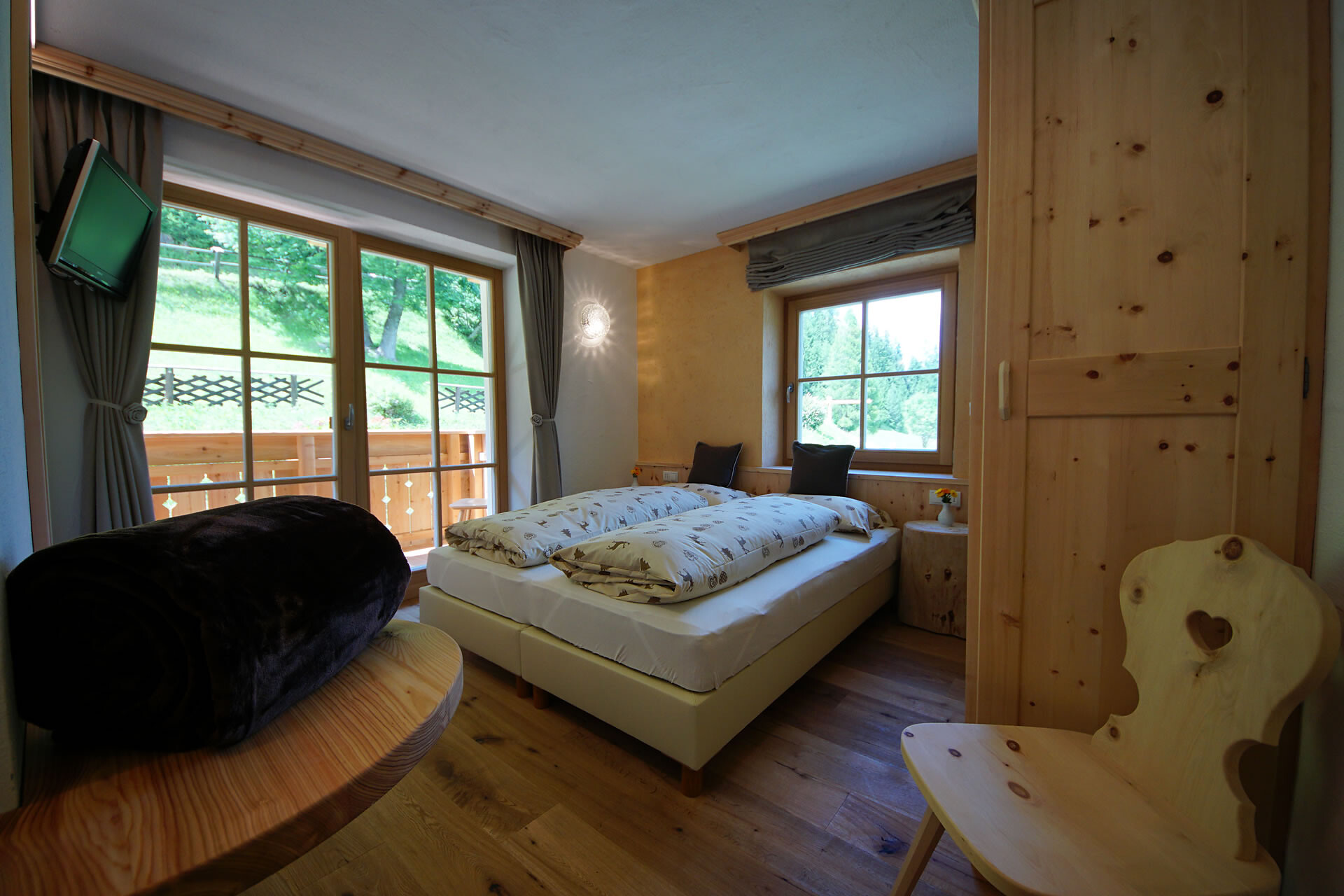 Doubleroom with bath and balcony