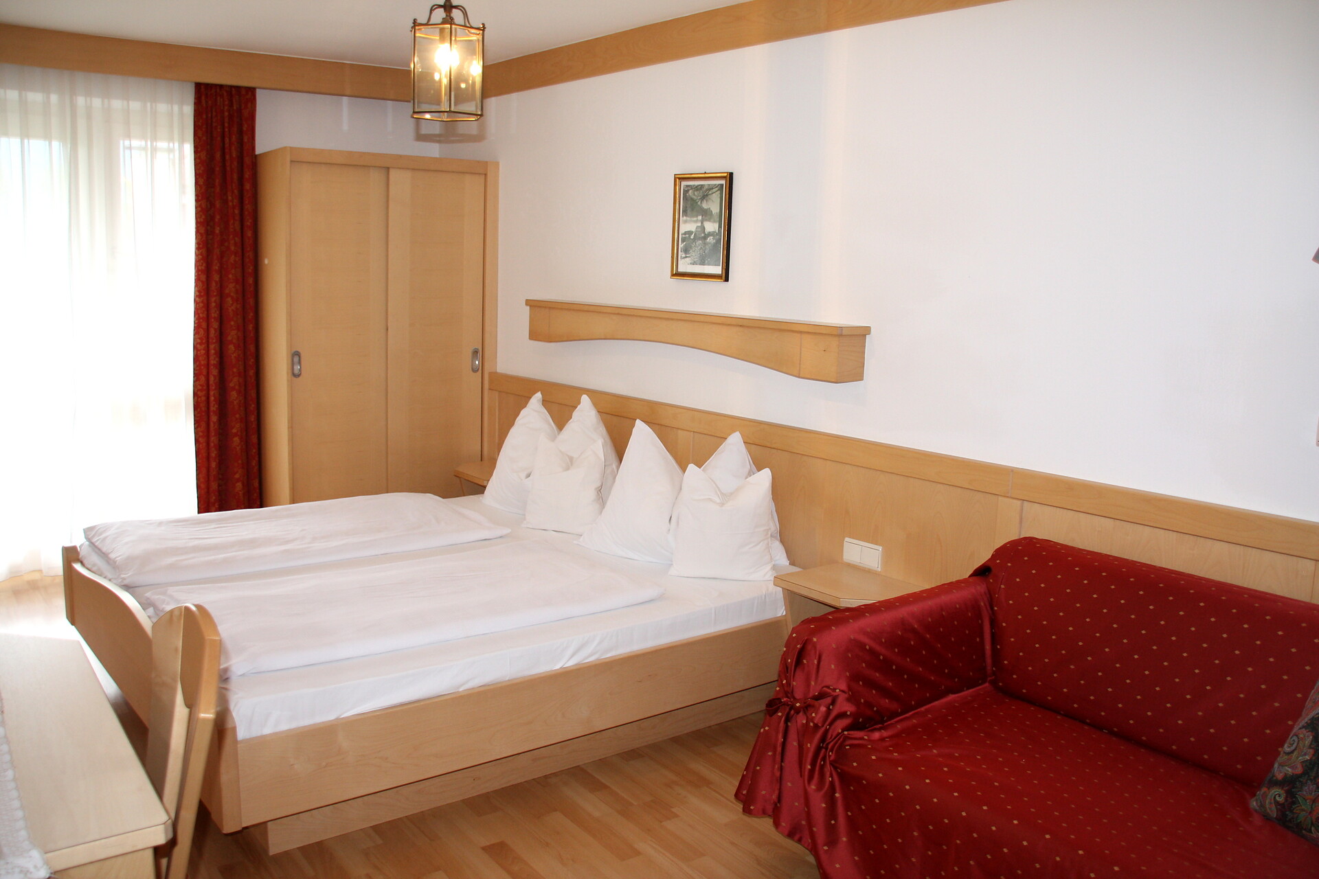 double room with balcony