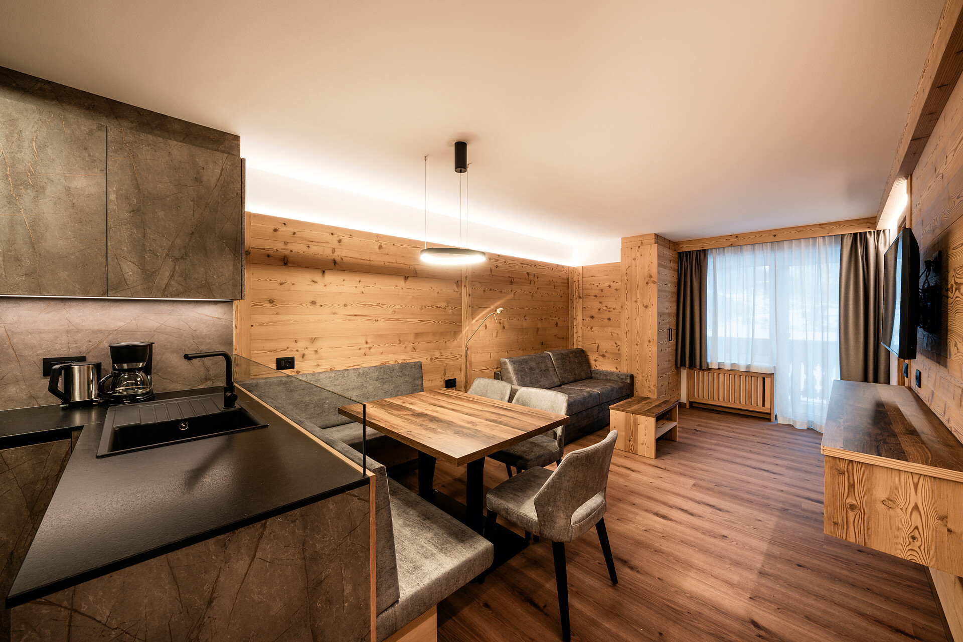 3-room apartment "Stevia" with balcony / terrace