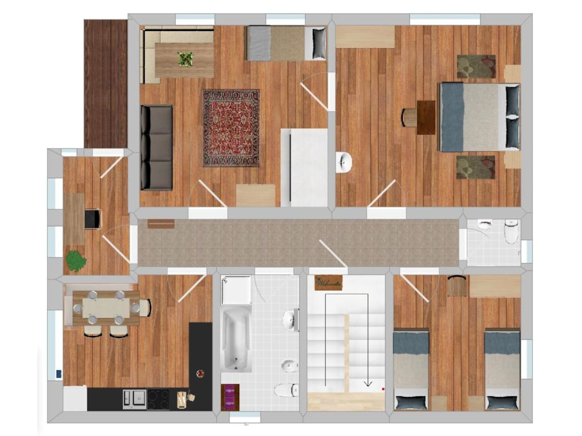 Sas dla Crusc - Apartment for 5 persons